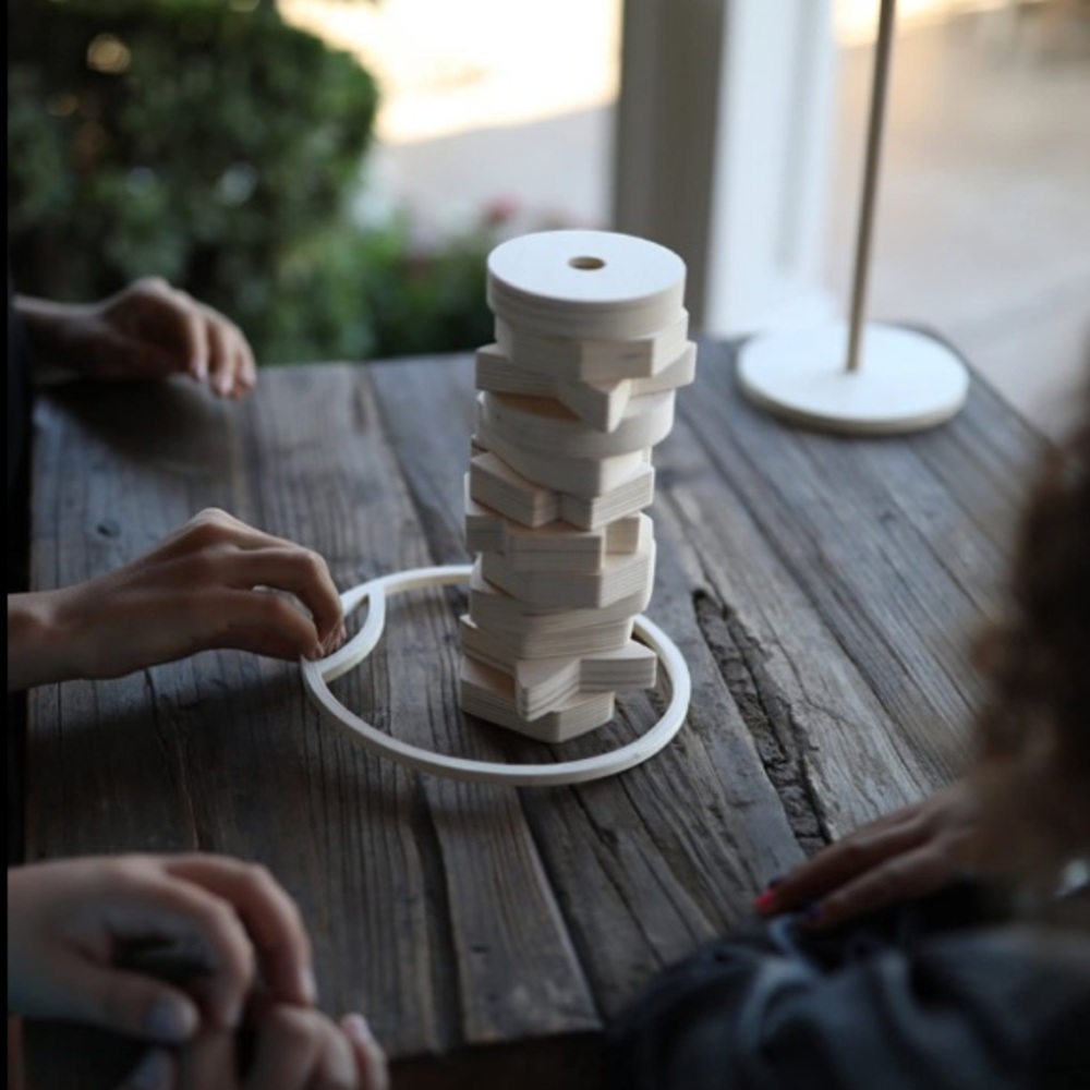 HOOPLASTACK Educational Insights Wood Game Toy